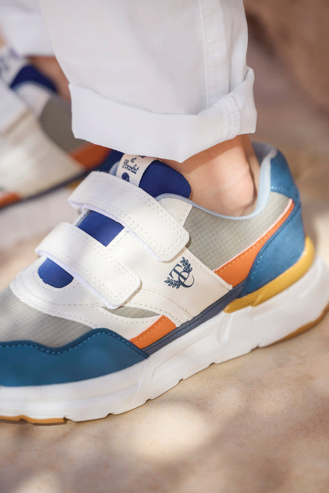 Sneakers - Khaki leather - Image principale