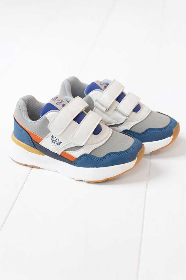 Turnschuhe – Khakifarbenes Leder - Image principale