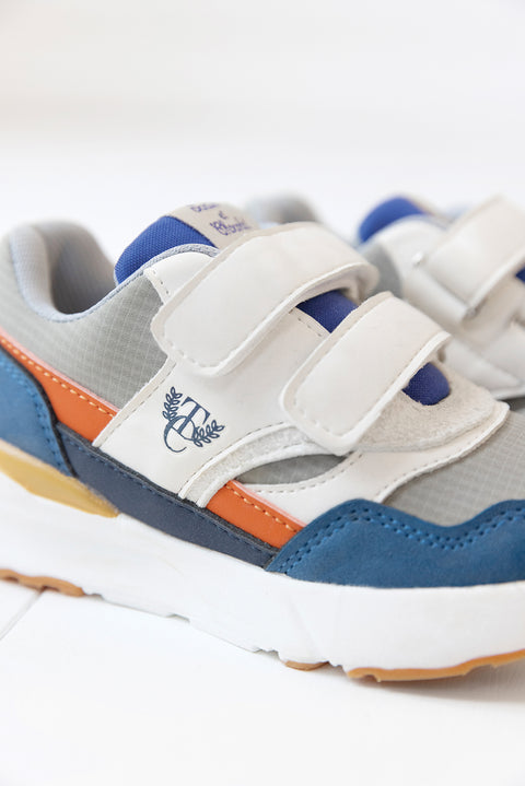 Sneakers - Khaki leather - Image principale