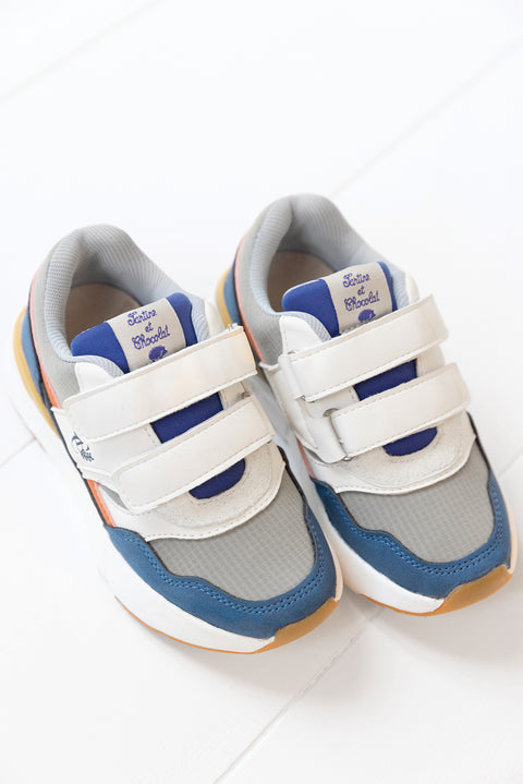 Sneakers - Khaki leather - Image principale