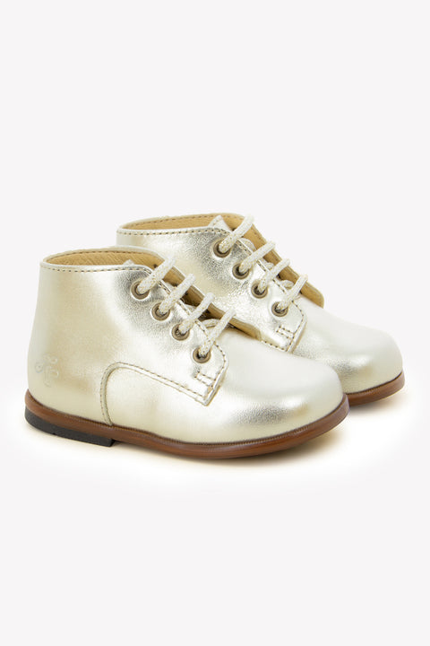 Derbies - Cuir or - Image principale