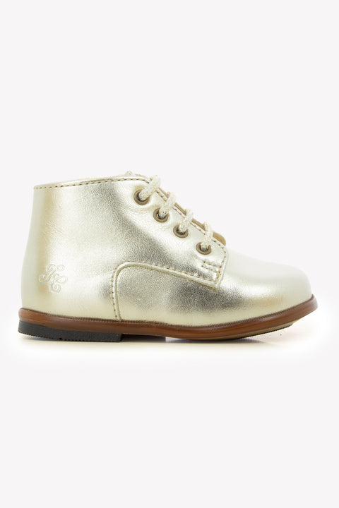 Derbies - Cuir or - Image principale