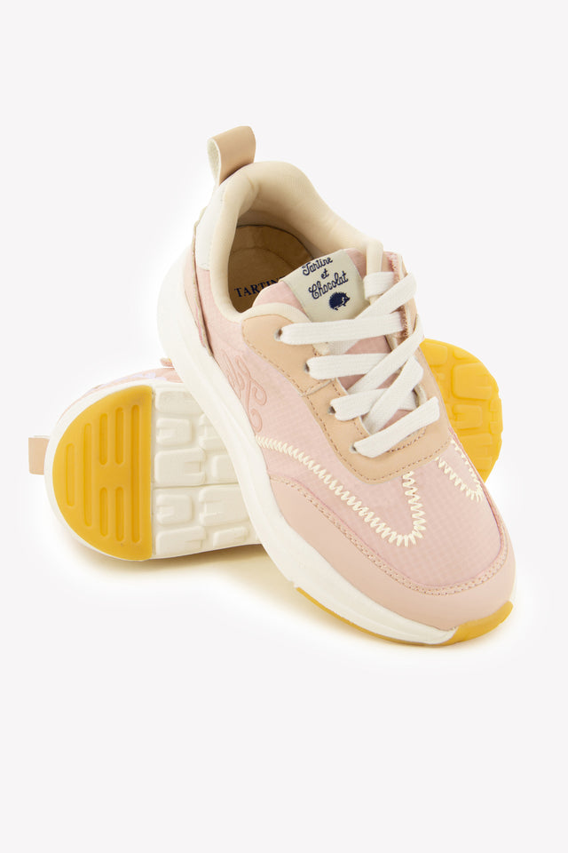 Baskets - Cuir rose - Image principale