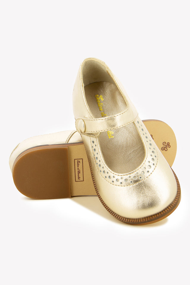 Babies - Cuir or ajouré - Image principale