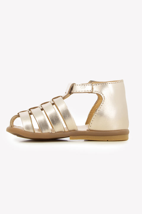 Sandales - Cuir or - Image principale