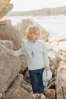 Sudadera - Aguamarina Ilustración surfeando