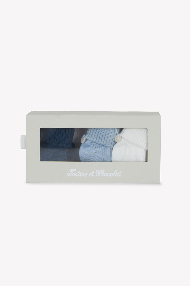 Kit chaussettes - Bleu céleste - Image principale