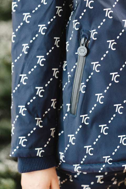 Parka ski - Monogramme TC marine - Image principale