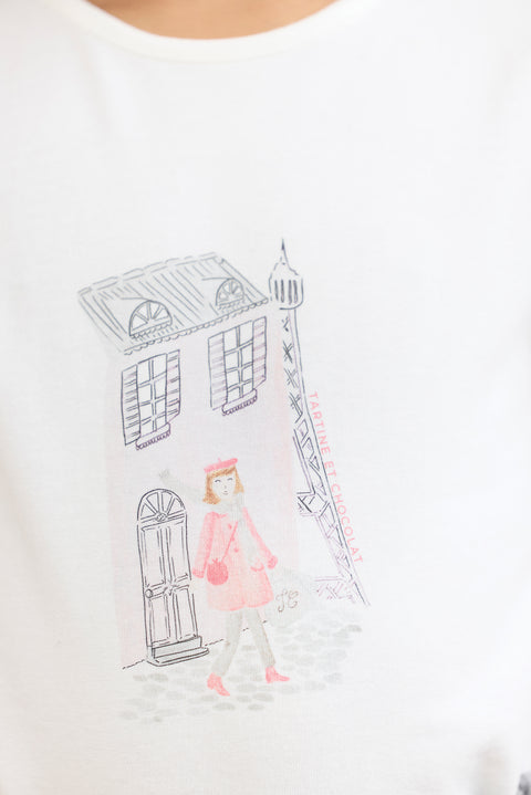 T-shirt - Praline illustration parisienne - Image principale