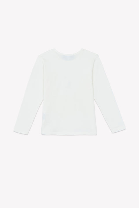 T-shirt - Ecru illustration rêves étoilés - Image principale