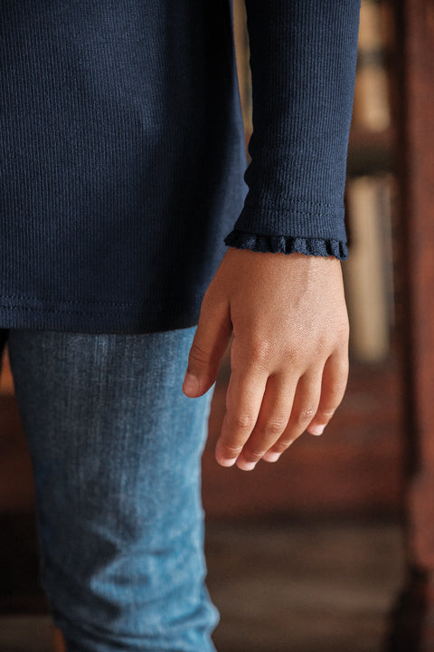 Below-Sweater - Navy hedgehog - Image principale