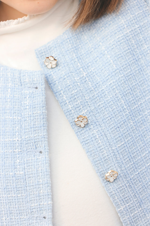 Below-Sweater - Ecru hedgehog - Image principale