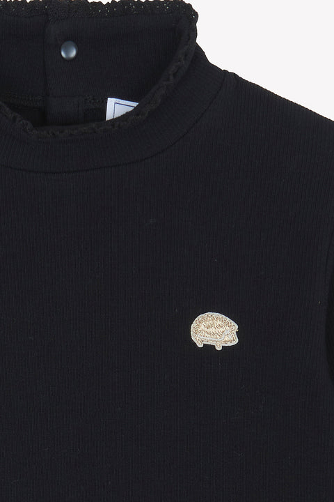 Below-Sweater - Black hedgehog - Image principale