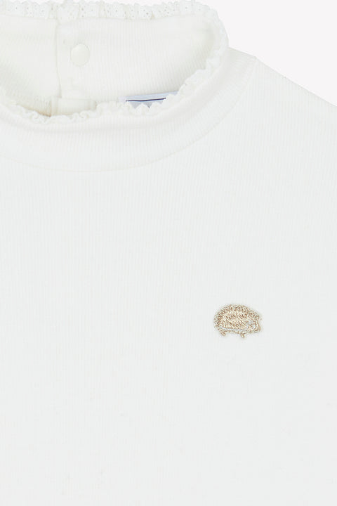 Below-Sweater - Ecru hedgehog - Image principale