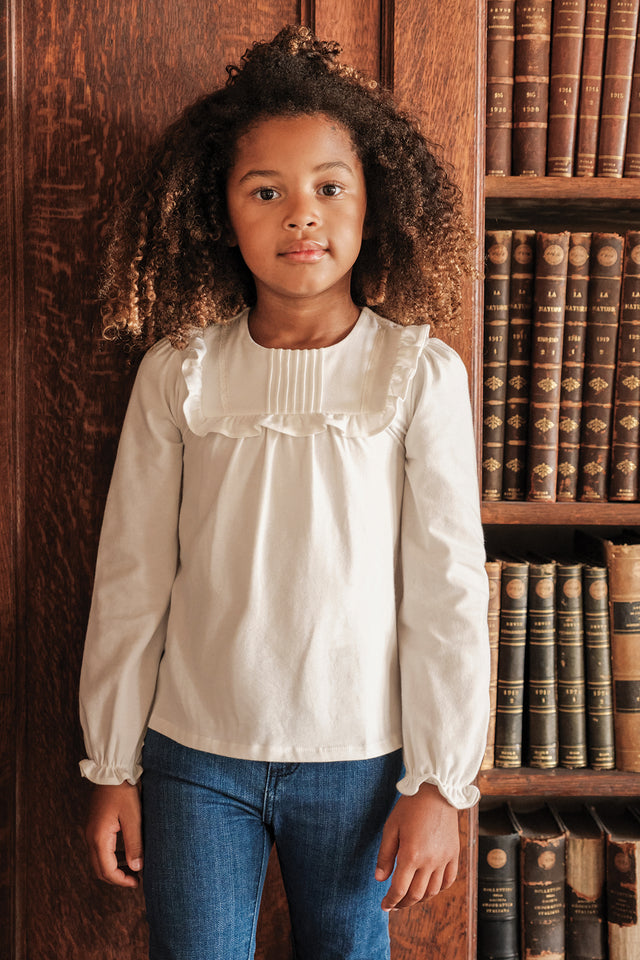 T-shirt - Ecru fluffy - Image principale