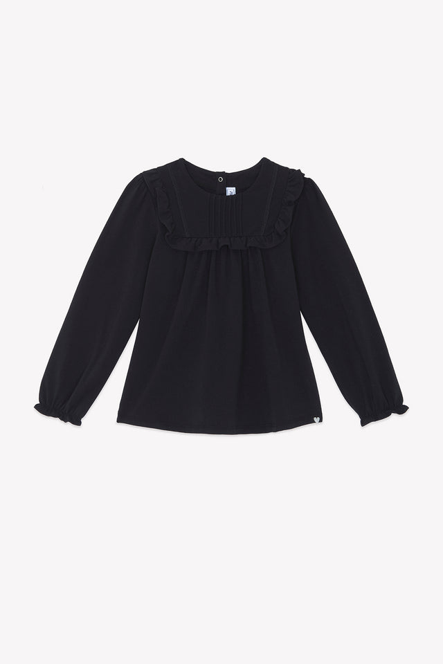 T-shirt - Black fluffy - Image principale