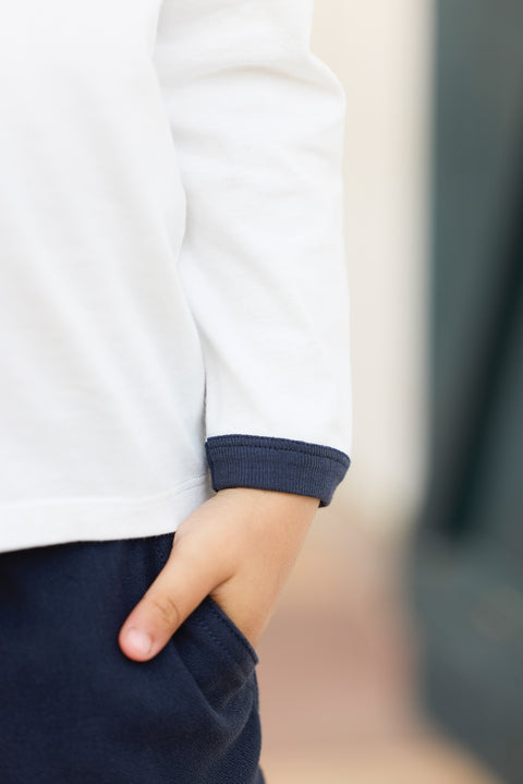 T-shirt - Ecru écusson TC - Image principale