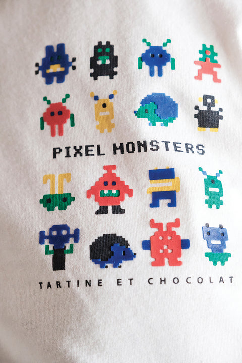 T-shirt - Bleu électrique illustration game on - Image principale