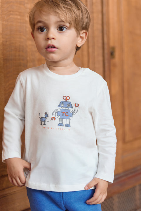 T-shirt - Rouille illustration petit robot - Image principale