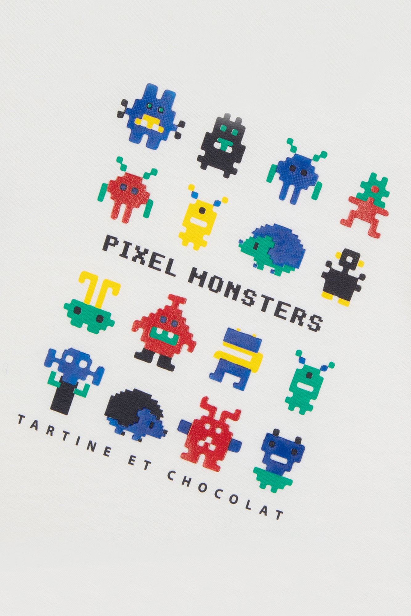 T-shirt - Bleu électrique illustration game on