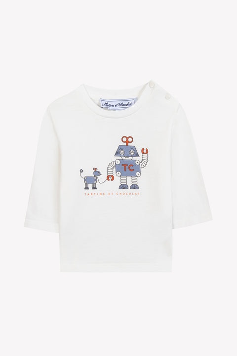 T-shirt - Rouille illustration petit robot - Image principale