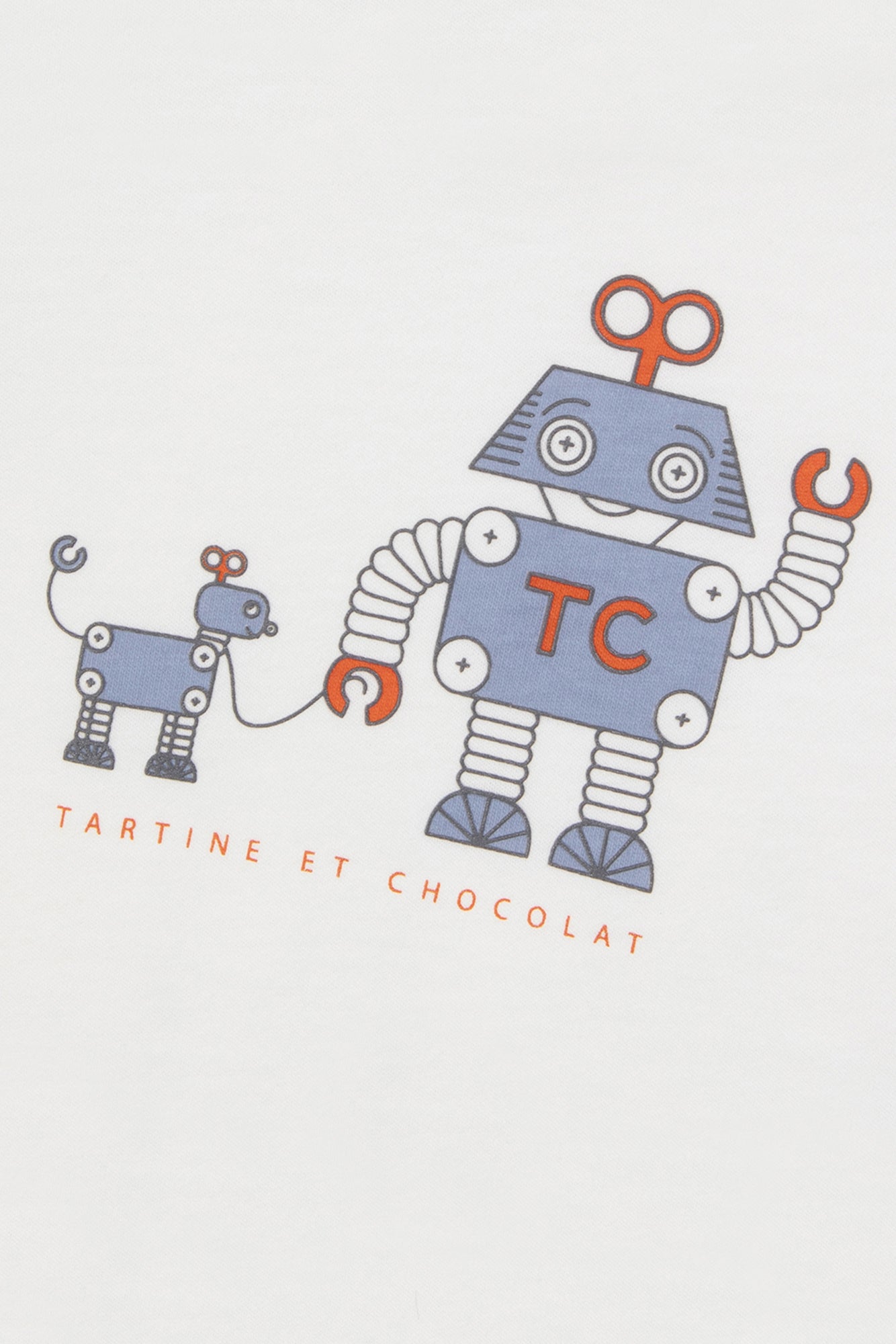 T-shirt - Rouille illustration petit robot