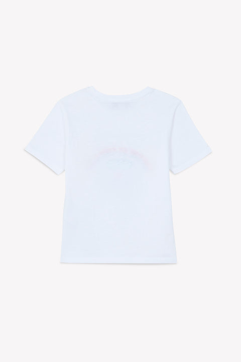 T-shirt - Blanc illustration summer - Image principale