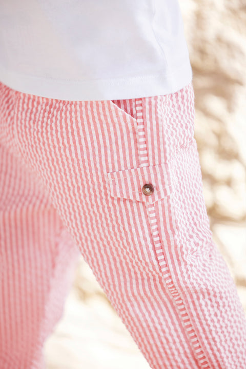 Pantalon - Praline rayures - Image principale