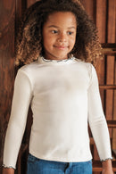 Onderstaand-Trui - Ecru Trecherhals