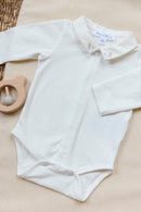 Body - Hellgrau Spitzkragen