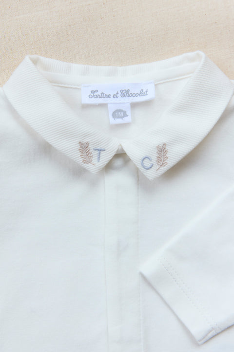 Body - Gris clair col pointu - Image principale