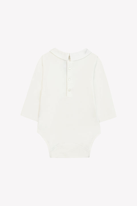 Body - Bleu glacier broderie snow - Image principale