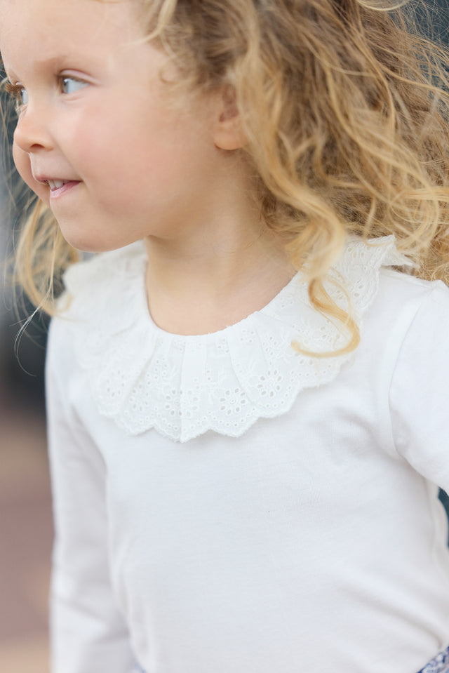 Body - Ecru col volanté - Image principale