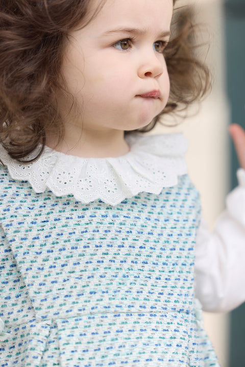 Robe - Emeraude en tweed - Image principale