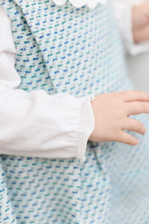 Robe - Emeraude en tweed - Image principale