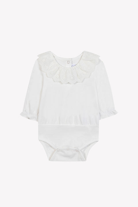 Body - Ecru col volanté - Image principale