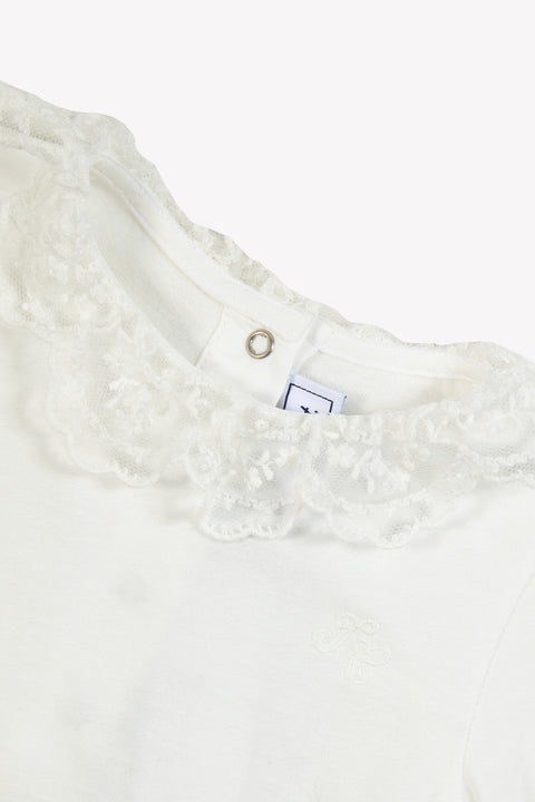 Body - Ecru Collar Embrodery English - Image principale