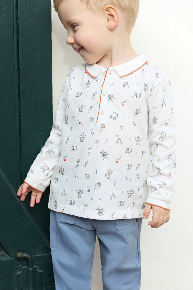 Polo - Rouille illustration robots - Image principale