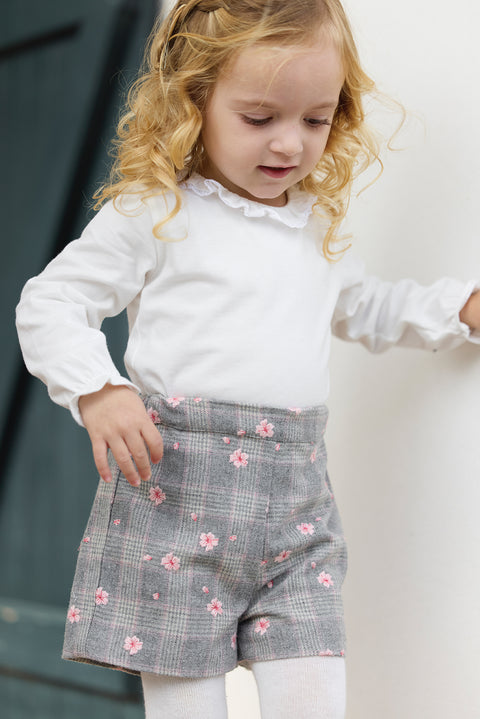 Body - Ecru petit col volanté - Image principale