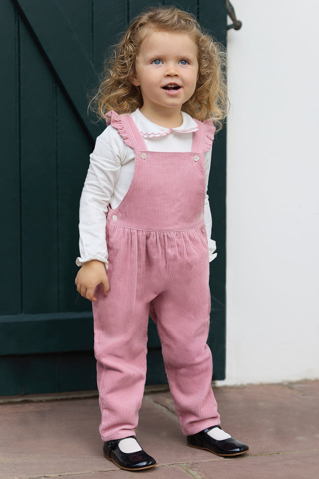 Salopette longue - Eglantine en velours - Image principale