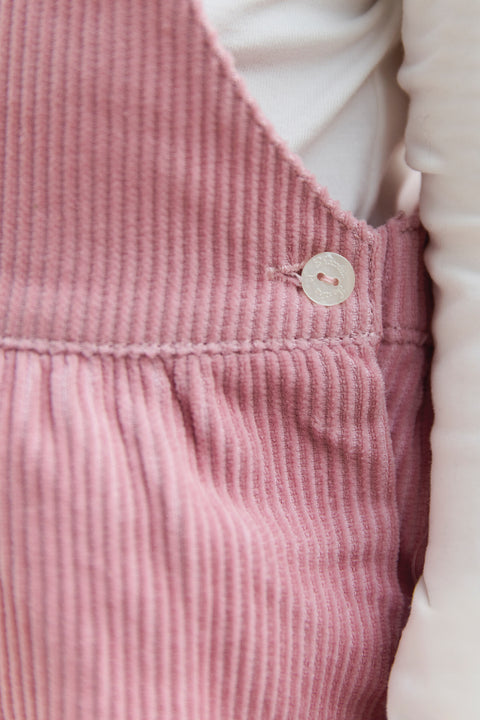 Salopette longue - Eglantine en velours - Image principale