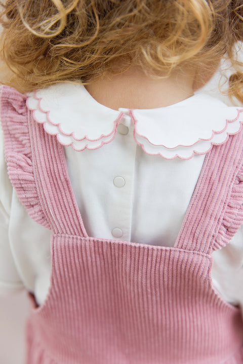 Salopette longue - Eglantine en velours - Image principale