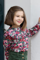 Tuniek - Magenta -stof Liberty