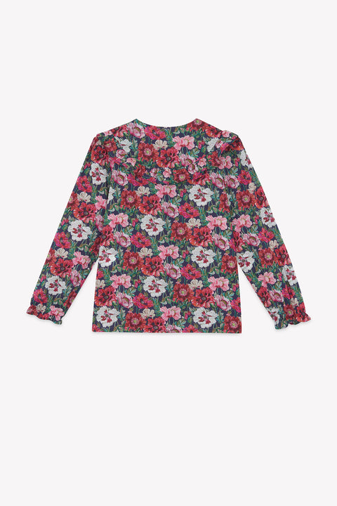 Tunique - Magenta tissu liberty - Image principale