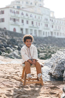 Gilet - Beige imitation fourrure mouton