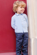 Broek - Navy Keperstof