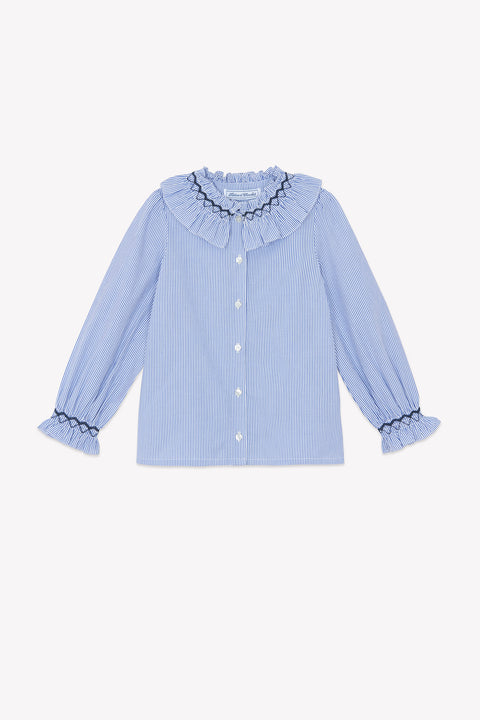 Tunic - Blue chambray Stripes - Image principale