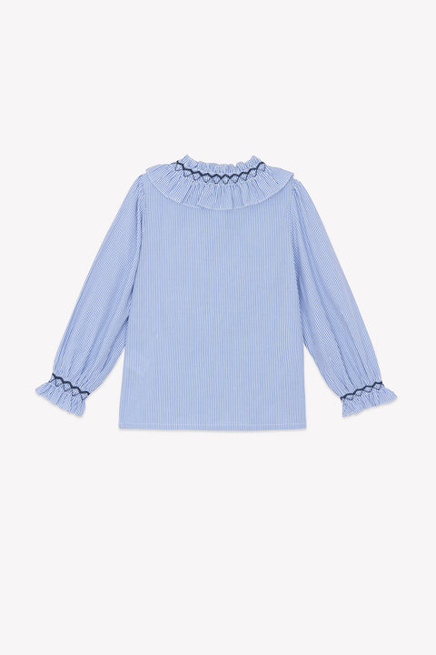 Tunic - Blue chambray Stripes - Image principale