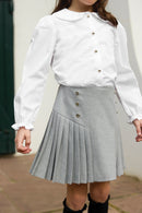 Rock - Grau Falten religiös