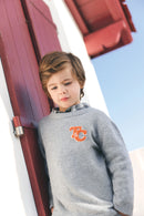 Trui - Grijs China Wol TC handtekening